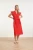 Broderie-Doorknoopjurk-met-Flutter-Mouwen-Red-2.webp