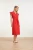 Broderie-Doorknoopjurk-met-Flutter-Mouwen-Red-5.webp