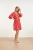 Dames-Jurk-Met-Abstracte-Streep-Print-In-Rood-Met-Roze-Red-Pink-8.webp