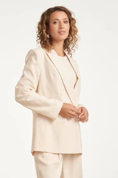 Linnen-Look-Blazer-Met-Dubbele-Knoopsluiting-Sand-4.webp